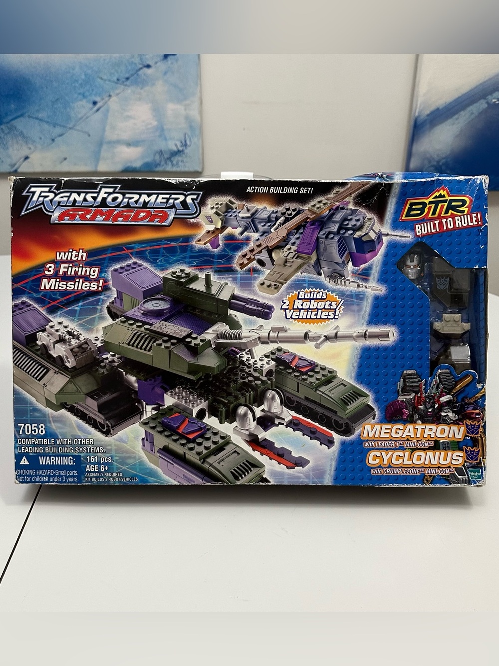 Hasbro Transformers Armada BTR 7058 Megatron & Cyclonus 2-Pack